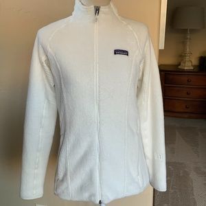 White Fuzzy Patagonia Jacket